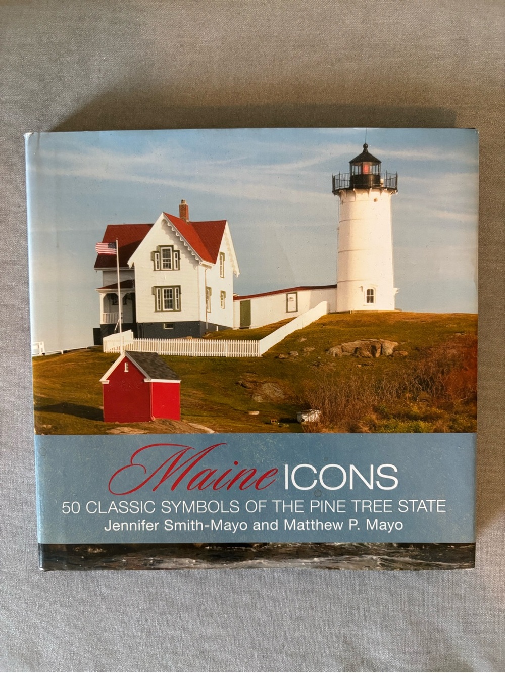 Maine Icons Coffee Table Book - Blue Cover